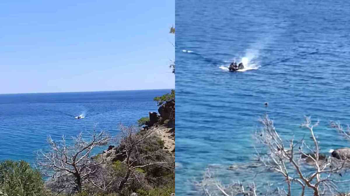Live απόβαση μεταναστών στην Ιεράπετρα!
