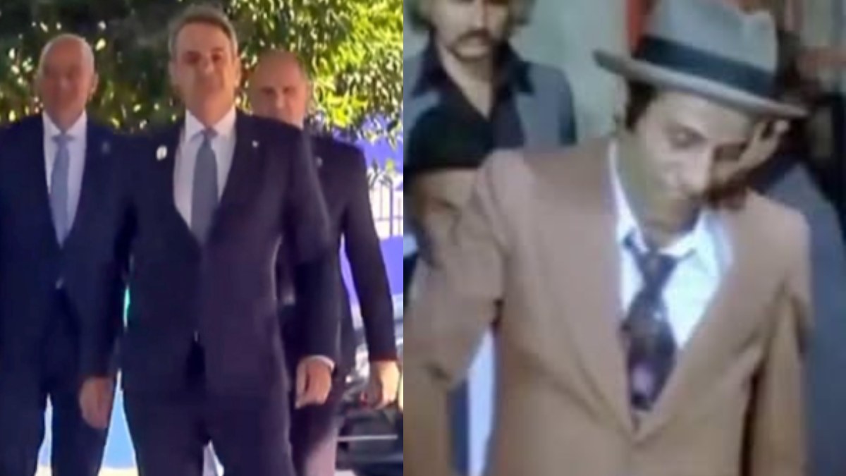 Οι Τούρκοι κοροϊδεύουν το περπάτημα του Μητσοτάκη στην είσοδό του στη διάσκεψη του ΝΑΤΟ με απαράδεκτο τρόπο