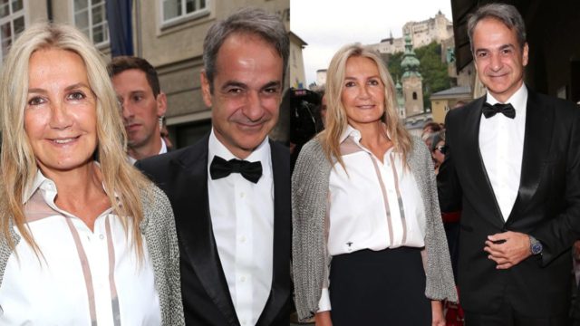 Ο Κυριάκος Μητσοτάκης και η σύζυγός του, Μαρέβα, τράβηξαν τα βλέμματα στην όπερα Κάρμεν σε φεστιβάλ στην Αυστρία
