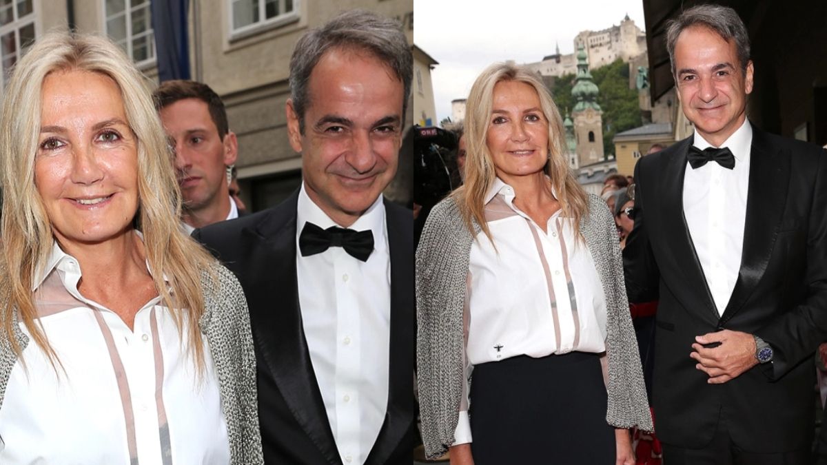 Ο Κυριάκος Μητσοτάκης και η σύζυγός του, Μαρέβα, τράβηξαν τα βλέμματα στην όπερα Κάρμεν σε φεστιβάλ στην Αυστρία