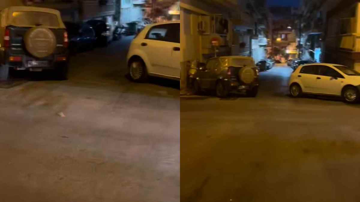Τραγικό διπλό παρκάρισμα στο κέντρο της Αθήνας – Δεν χωράει να περάσει ασθενοφόρο του ΕΚΑΒ