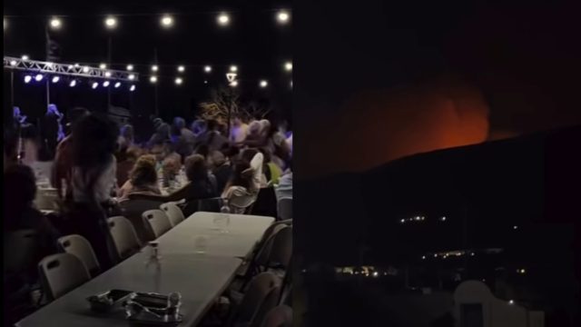Πυρκαγιά στην Πάρο: Βίντεο από πανηγύρι και σε «απόσταση αναπνοής» η φωτιά που πλησίαζε – Αντιδράσεις στο διαδίκτυο