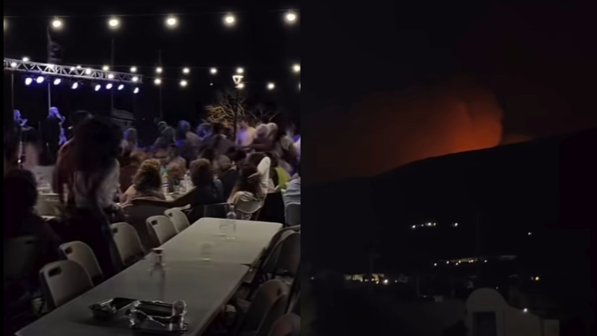 Πυρκαγιά στην Πάρο: Βίντεο από πανηγύρι και σε «απόσταση αναπνοής» η φωτιά που πλησίαζε – Αντιδράσεις στο διαδίκτυο