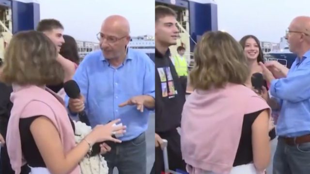 Απίστευτες στιγμές πριν το καράβι για Πάρο: «Γιατί φιλιέστε εσείς, γνωρίζεστε;»