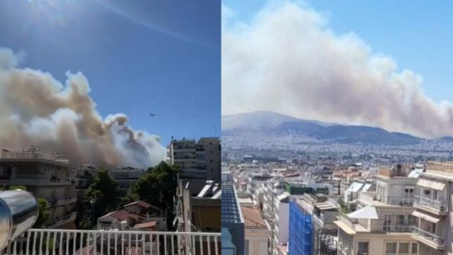 Μεγάλη πυρκαγιά στο Ποικίλο Όρος: Εκκενώνεται το Ψυχιατρικό Νοσοκομείο Αττικής στο Δαφνί – Αυτές είναι οι κυκλοφοριακές ρυθμίσεις
