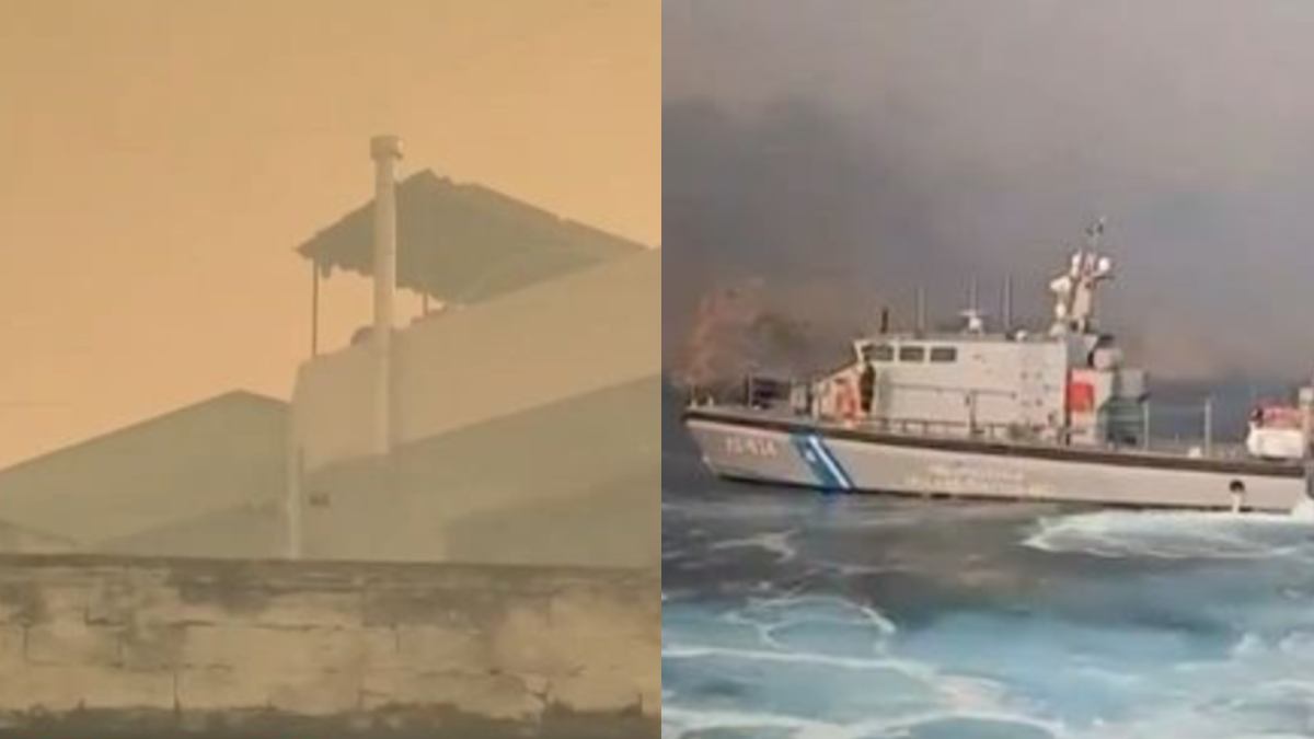 Δραματικές ώρες στο Ρέθυμνο: Σπίτια παραδίδονται στις φλόγες, το λιμενικό απεγκλωβίζει άτομα δια θαλάσσης – Βίντεο από το σημείο
