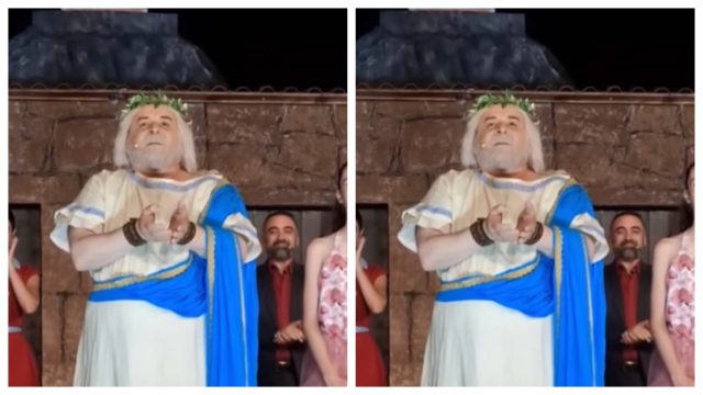 Κόλαση με Μάρκο Σεφερλή και θεατή που έκανε το λάθος να φύγει από την παράσταση 
