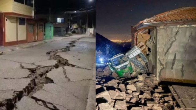 Μεγάλος σεισμός στο Περού: 5 νεκροί, δεκάδες τραυματίες και ανυπολόγιστες ζημιές – Σοκ με τα βίντεο