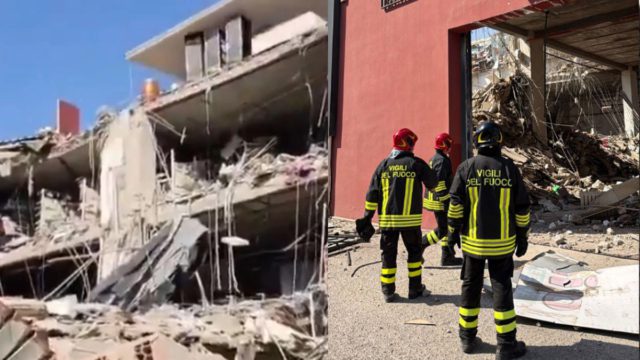 Τραγωδία στην Σικελία: Κατέρρευσε κτίριο, πληροφορίες για τρεις τραυματίες και 7 αγνοούμενους- Σοκ το βίντεο