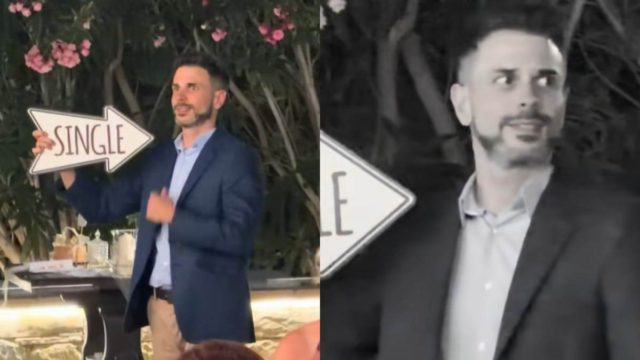 Απελπισμένος καλεσμένος σε γάμο ψάχνει γυναίκα και το δείχνει με τον πιο επικό τρόπο 