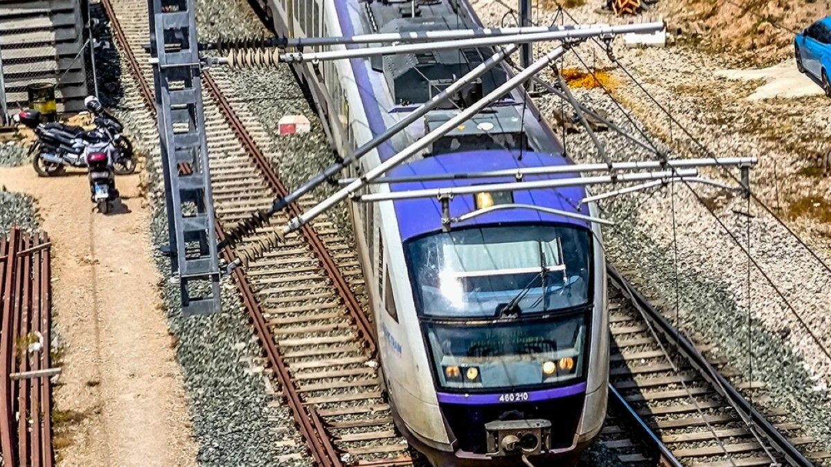 Hellenic Train: Προβλήματα στα δρομολόγια Θεσσαλονίκη – Λιτόχωρο λόγω πυρκαγιάς