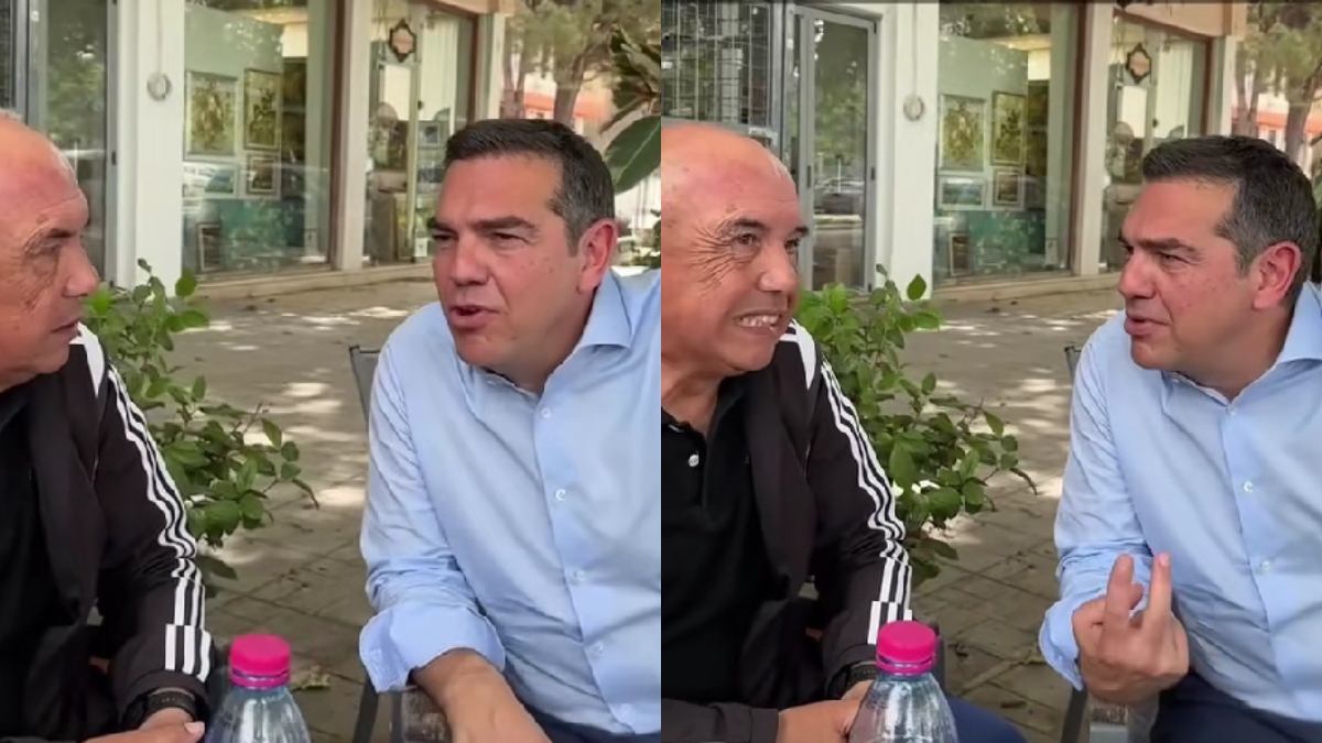 Οι μεγάλες αγάπες δεν κρύβονται: Επική συζήτηση Ρότσα – Τσίπρα για το χαμένο πρωτάθλημα του Παναθηναϊκού το 2023