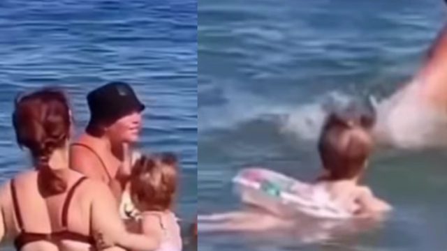 Αδιανόητα σκηνικά: «Πέταξαν» το νήπιο στη θάλασσα για να παίξουν ξύλο – Σοκ με το viral βίντεο