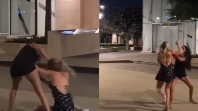 Δε μπλέκεις: Απίστευτο μαλλιοτράβηγμα μεταξύ γυναικών