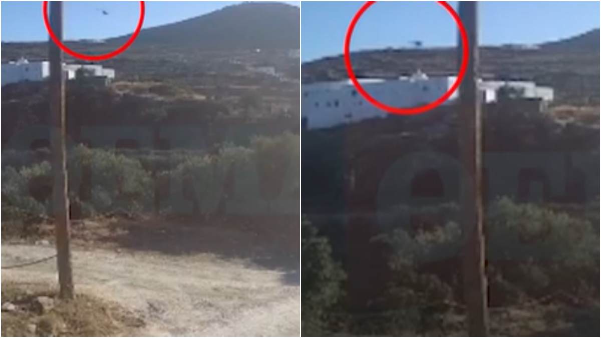 Συγκλονίζει το βίντεο-ντοκουμέντο από τη συντριβή του ελικοπτέρου στη Σίφνο: Οι τελευταίες περιστροφές στον αέρα