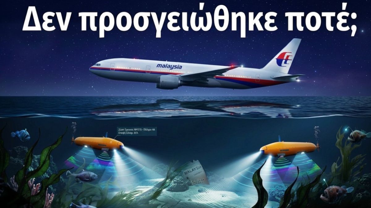 «Βόμβα» για το μεγαλύτερο μυστήριο της αεροπορίας: Τι βρήκαν τώρα για την πτήση MH370 μετά από 12 χρόνια!