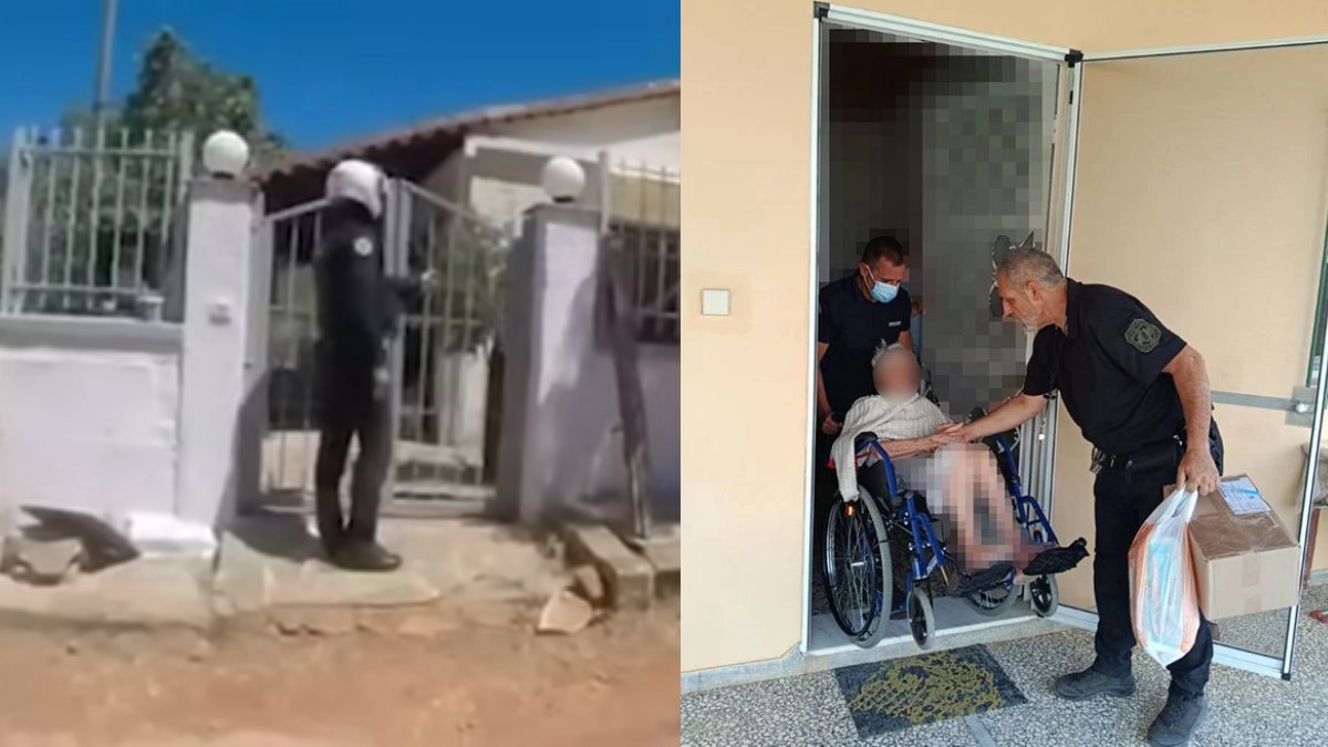 Βίντεο: Οι αστυνομικοί πάνε πόρτα πόρτα για να απομακρύνουν κατοίκους από Άγιο Νεκτάριο, Πόρτο Γερμενό και Ψάθα