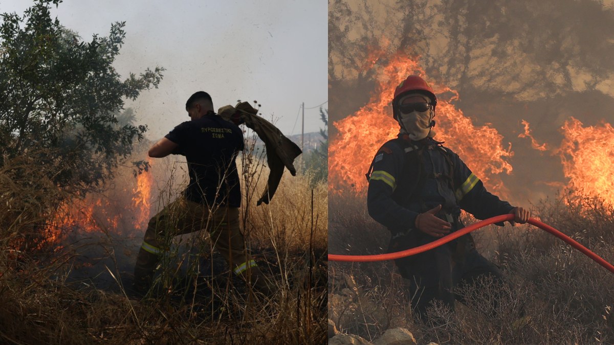 Φωτιά στην Ελασσόνα: Μεγάλη κινητοποίηση της Πυροσβεστικής – Σηκώθηκαν εναέρια μέσα