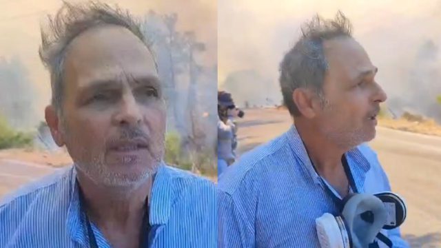 Ο Σταμάτης Γαρδέλης στο πύρινο μέτωπο: «Το τελευταίο πράσινο που έχει μείνει στην Αττική το κάψαμε» – Ξέσπασε ο ηθοποιός [βίντεο]