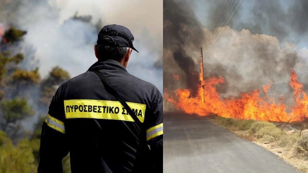 Πυρκαγιά στο Μαρκόπουλο Ωρωπού: Επιχειρούν εναέρια μέσα – Μεγάλη επιχείρηση της πυροσβεστικής