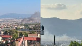 Φωτιά στο Μενίδι: Ήχησε το 112, μεγάλη κινητοποίηση της Πυροσβεστικής
