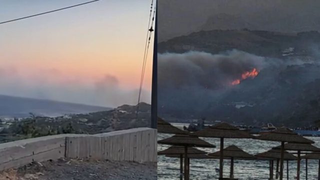 Μεγάλη πυρκαγιά σε Ρέθυμνο και Κω: Τιτάνια μάχη της πυροσβεστικής για την κατάσβεση