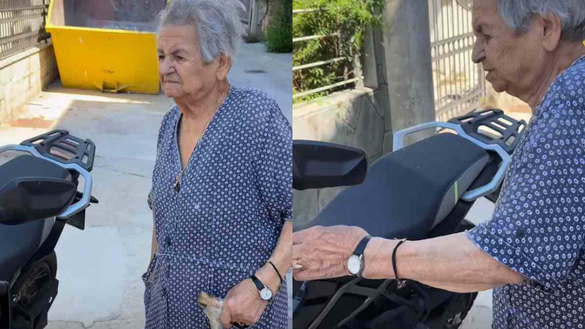 Η γιαγιά Θάλεια βλέπει τη νέα μηχανή της εγγονής της και αρχίζει τα… «αχ και ωχ»: Το νέο επικό βίντεο που έγινε viral σε δευτερόλεπτα!