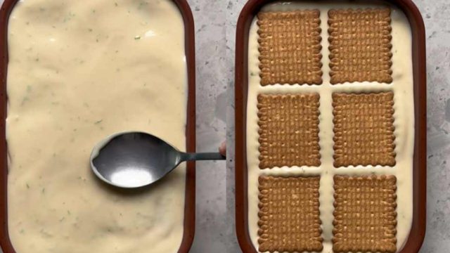 Λεμονάτο γλυκό ψυγείου: Η δροσερή και πανεύκολη συνταγή χωρίς φούρνο