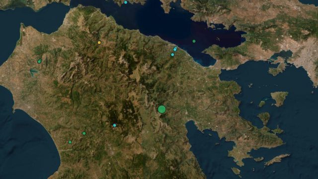 Σεισμός 4,5 Ρίχτερ στην Αρκαδία – Το επίκεντρο κοντά στο Άστρος
