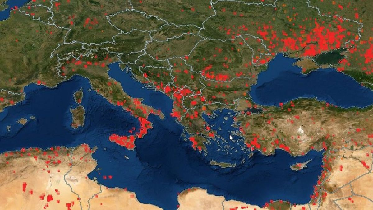 Εφιαλτική πρόβλεψη για τις φωτιές στην Ευρώπη: Σχεδόν τριπλασιασμός των καμένων εκτάσεων στο χειρότερο σενάριο