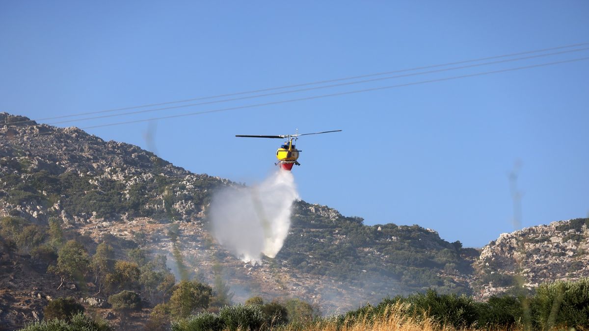 Φωτιά τώρα στα Ανοιξιάτικα Χαλκιδικής – 42 πυροσβέστες και ελικόπτερο στη μάχη