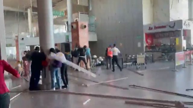 Συγκλονιστικό βίντεο: Ο σεισμός των 7,4 Ρίχτερ χτυπά αεροδρόμιο στην Κολομβία – Πανικόβλητοι επιβάτες τρέχουν να σωθούν