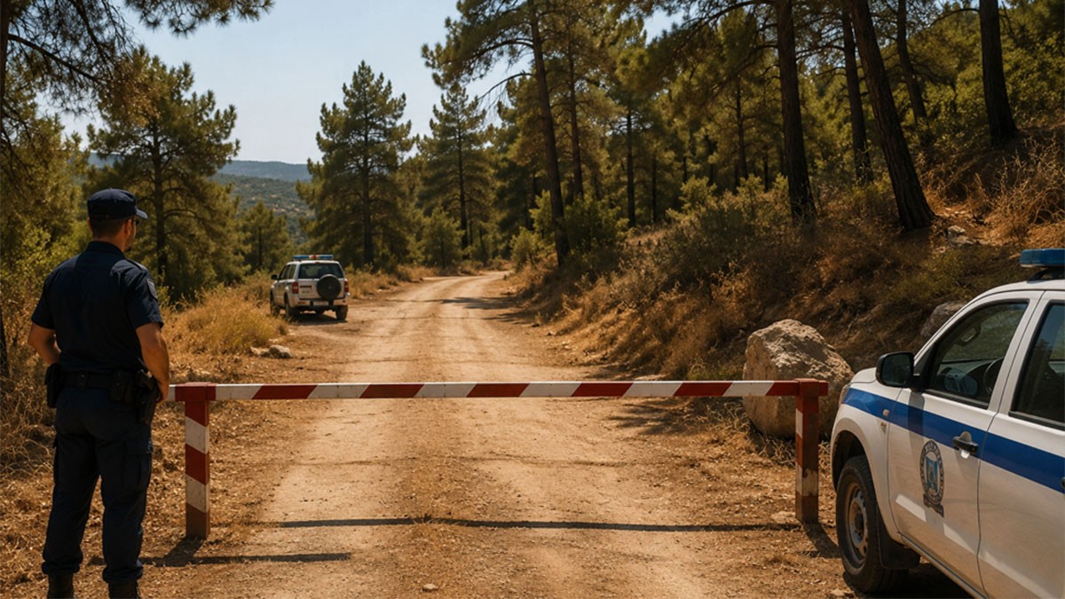 Απαγόρευση κυκλοφορίας στα δάση Κασσάνδρας, Σιθωνίας και Αριστοτέλη την Τρίτη