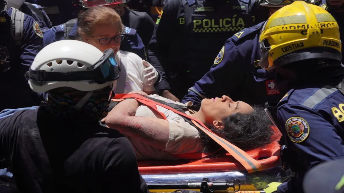 Εφιαλτικές ώρες στην Κολομβία: Ο σεισμός ισοπέδωσε κτίρια – Μάχη για τους εγκλωβισμένους