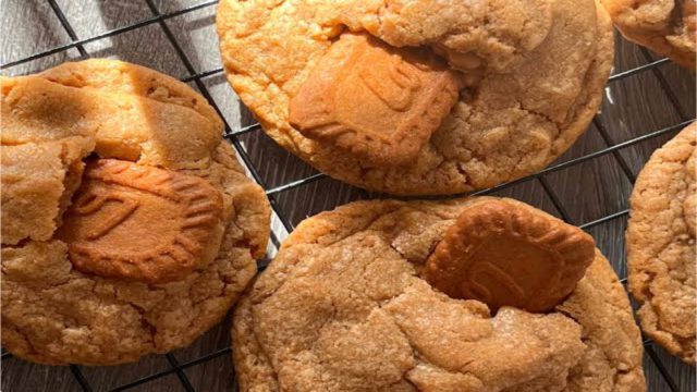 Τα πιο γεμιστα biscoff cookies, μόλις σε 15 λεπτά!