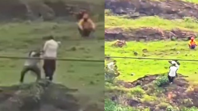 Δεν το χωράει ο νους: Μητέρα, πατέρας και γιος πέφτουν από γκρεμό μαλώνοντας για ένα κινητό