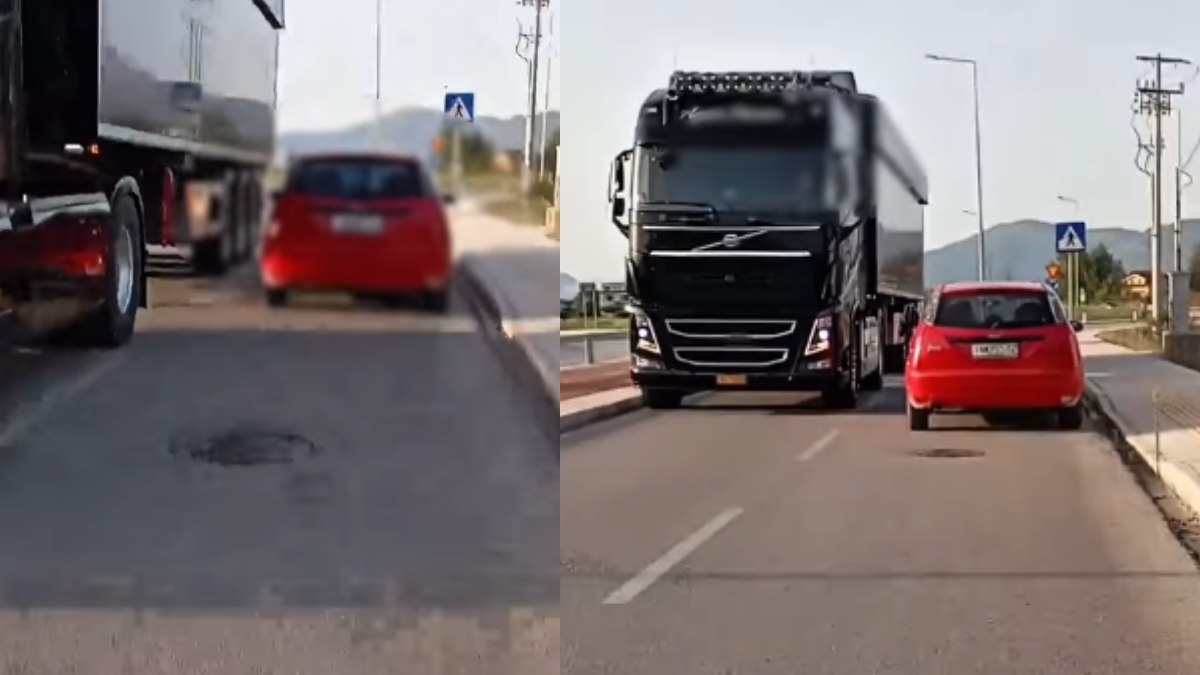 Στιγμές αγωνίας στα Ιωάννινα: Βίντεο με οδηγό φορτηγού να εισέρχεται στο αντίθετο ρεύμα