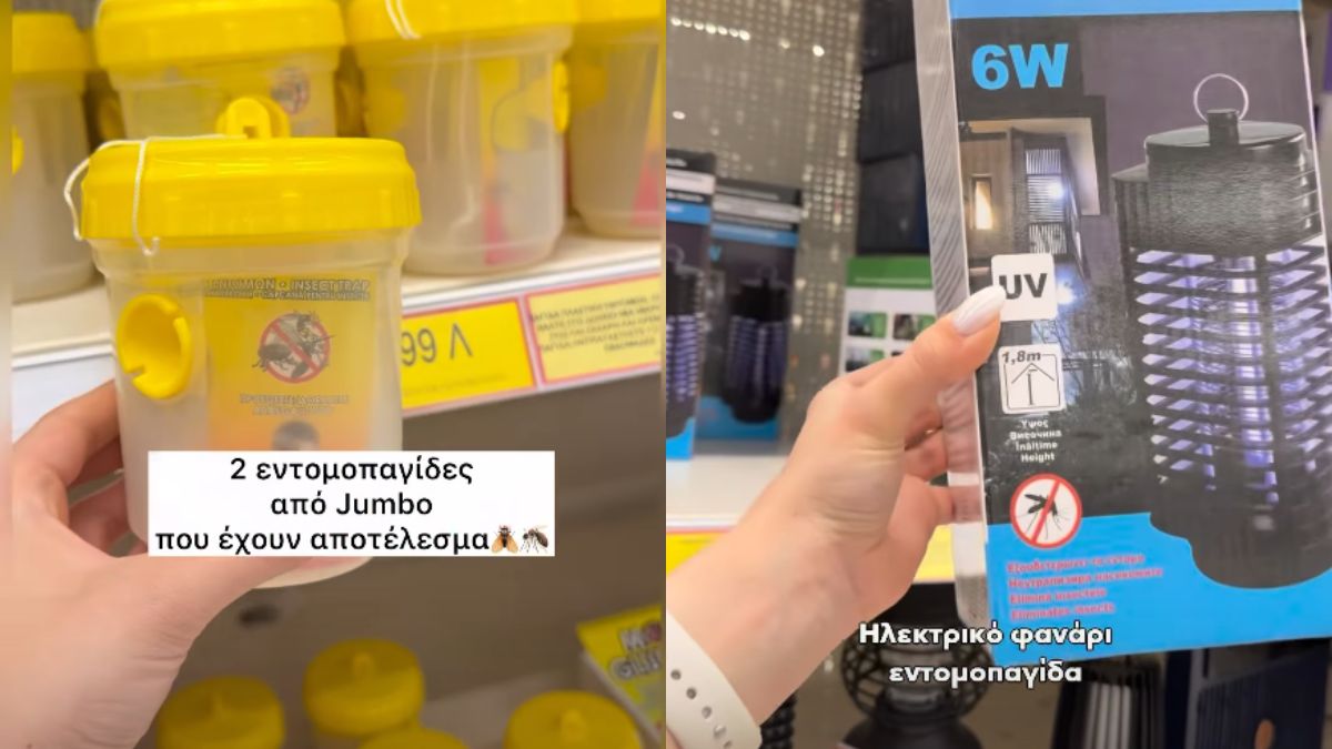 Μύγες & κουνούπια τέλος: 2 έξυπνες αγορές από Jumbo, για τους καλοκαιρινούς μας «φίλους»!