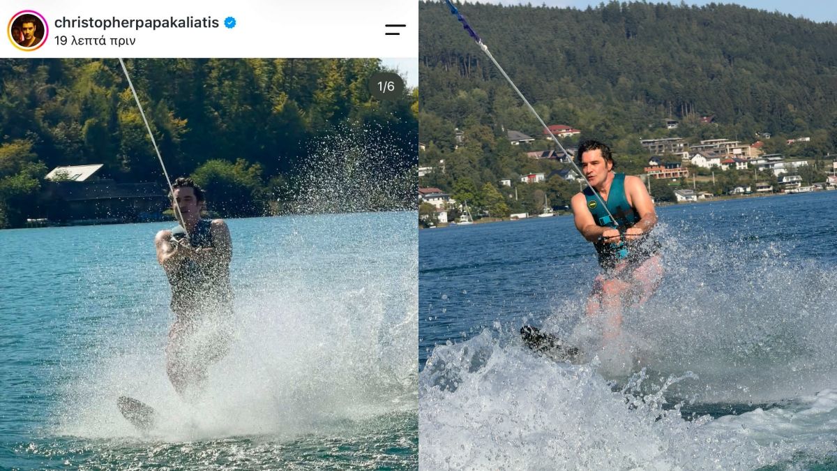 Ο Παπακαλιάτης ανέβηκε σε wakeboard και εντυπωσίασε – «Ακόμα καλοκαίρι»