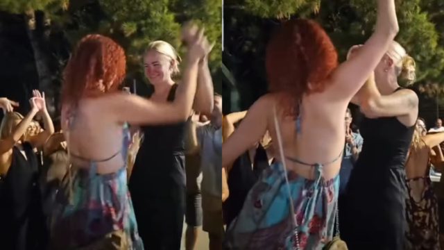 Αυτά μόνο στα πανηγύρια της Ικαρίας: Το τσιφτετέλι Ελληνίδας με Φιλανδή τουρίστα που «έριξε» τα social 