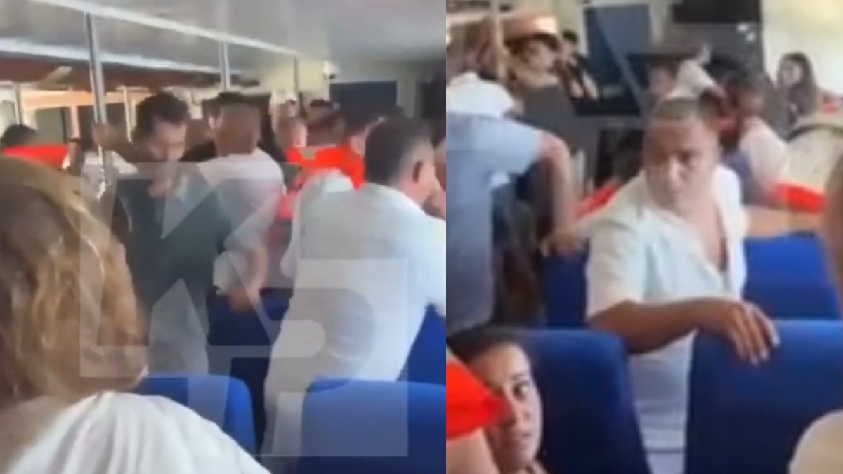 Κραυγές και τρόμος: Βίντεο από την τραγική στιγμή που το καταμαράν αρχίζει να βυθίζεται στα ανοιχτά της κατεχόμενης Κερύνειας