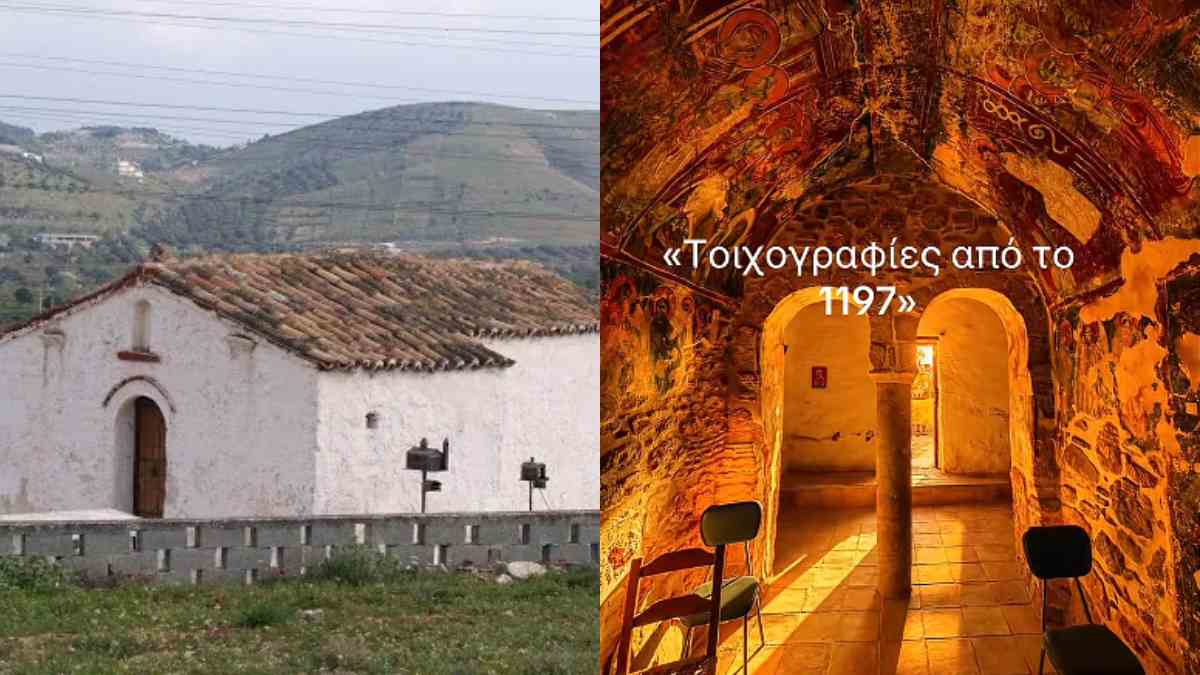 Στέκεται εδώ και σχεδόν 900 χρόνια: Η άγνωστη Αγία Κυριακή στην Κερατέα με τις ανεκτίμητες τοιχογραφίες του 1197