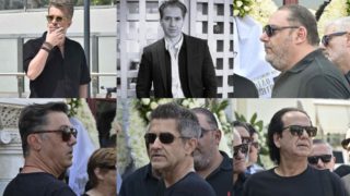 Ήταν όλοι εκεί για τον Δημήτρη Κόκοτα: Σύσσωμος ο καλλιτεχνικός κόσμος στο τελευταίο «αντίο» – «Ράγισαν» καρδιές