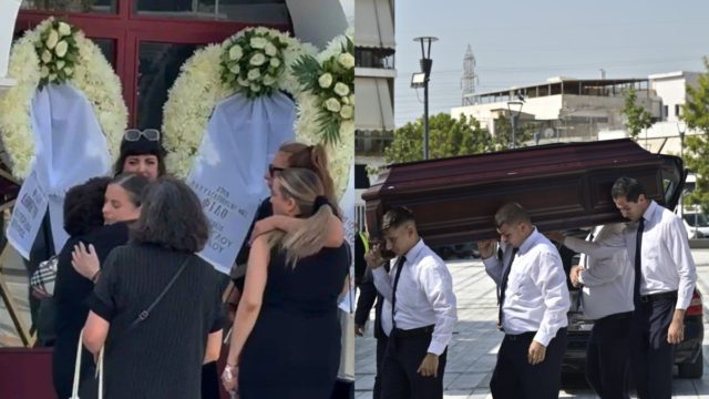 Δημήτρης Κόκοτας: Ράκος η σύζυγός του, Κατερίνα – Χειροκροτήματα στην άφιξη της σορού
