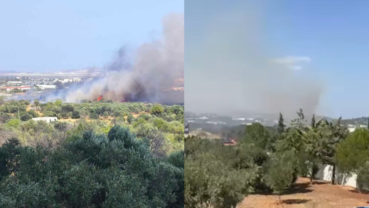 Μεγάλη πυρκαγιά στο Κορωπί: Ήχησε το 112 – Επιχειρούν και εναέρια μέσα [βίντεο]