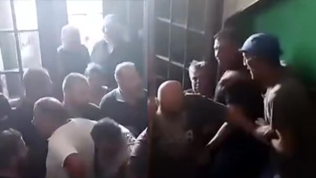 Βίντεο: Η στιγμή που απεγνωσμένοι κτηνοτρόφοι από την Λέσβο «μπουκάρουν» στην Περιφέρεια Β. Αιγαίου