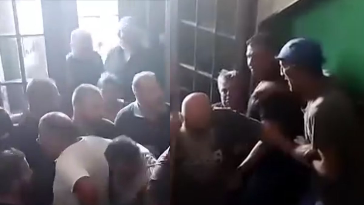 Βίντεο: Η στιγμή που απεγνωσμένοι κτηνοτρόφοι από την Λέσβο «μπουκάρουν» στην Περιφέρεια Β. Αιγαίου