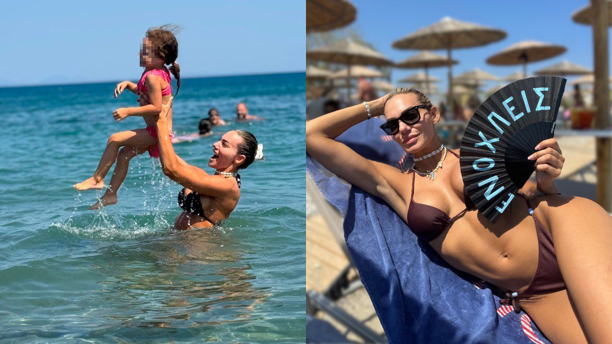 Μαλέσκου: Καλοκαιρινή απόδραση με την κόρη της – Ποιον συνάντησαν