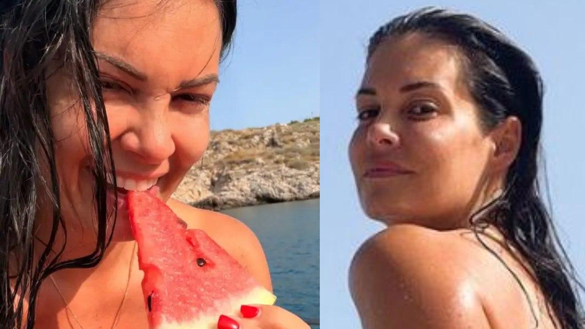 Σε summer mood η Μαρία Κορινθίου: Η βόλτα με σκάφος μαζί με τον σύντροφό της, Γιώργο Καραθανάση