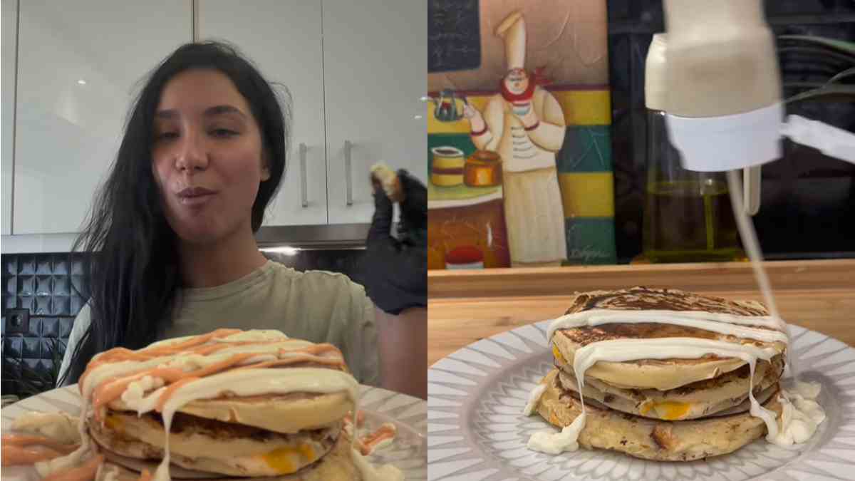 Αφράτα pancakes με γαλοπούλα και τυρί: Η πανεύκολη συνταγή για λαχταριστό σπιτικό brunch